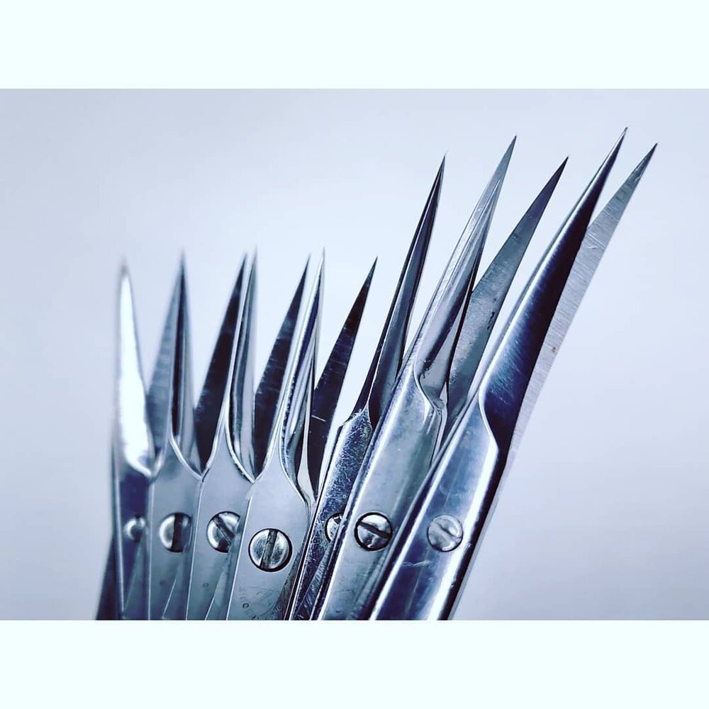 Заточване на ножичка