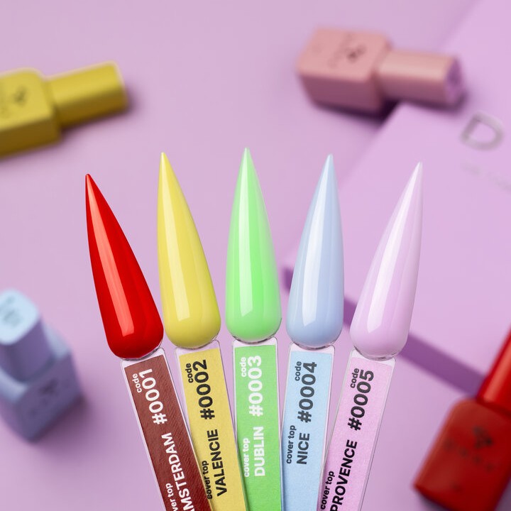 Цветен топ лак DNKa Amsterdam 12 мл. Цветен топ лак DNKa Amsterdam 12 мл.