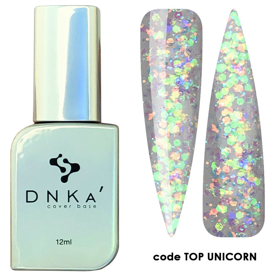 Tоп лак DNKa Unicorn 12 мл. 