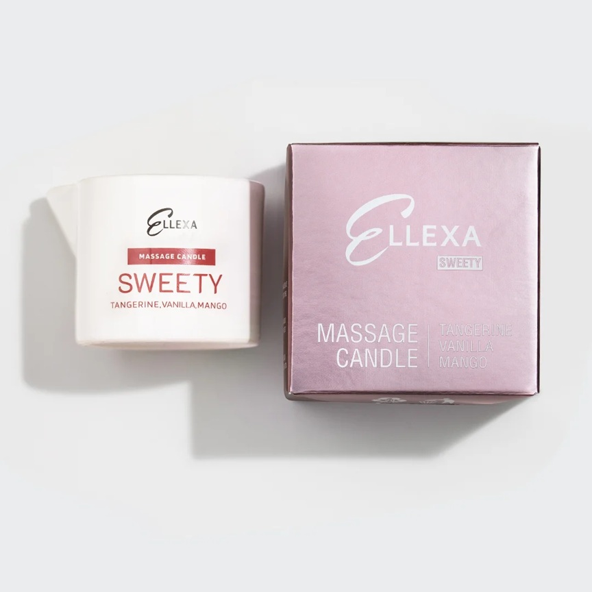 Масажна свещ Ellexa Sweety 55 гр. Масажна свещ Ellexa Sweety 55 гр.