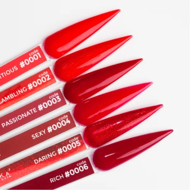 Комплект цветни бази DNKa RED  5+1