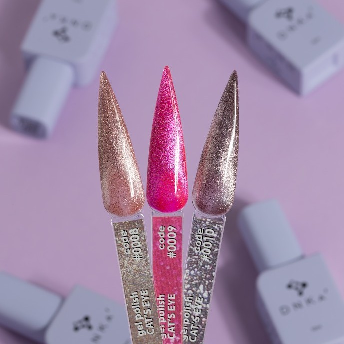 Гел лак DNKa Cats Eye 12 мл. 0010