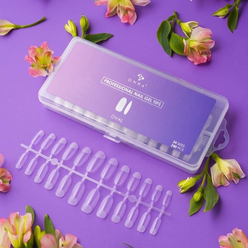 Гел типсове DNKa Овал 240 бр.