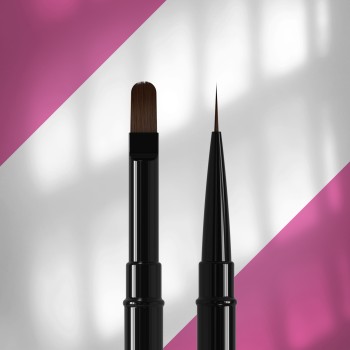 Двустранна четка за гел Staleks 10 мм. и 11 мм.