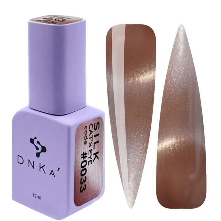 Гел лак DNKa Cat Eye Silk 12 мл. 0033