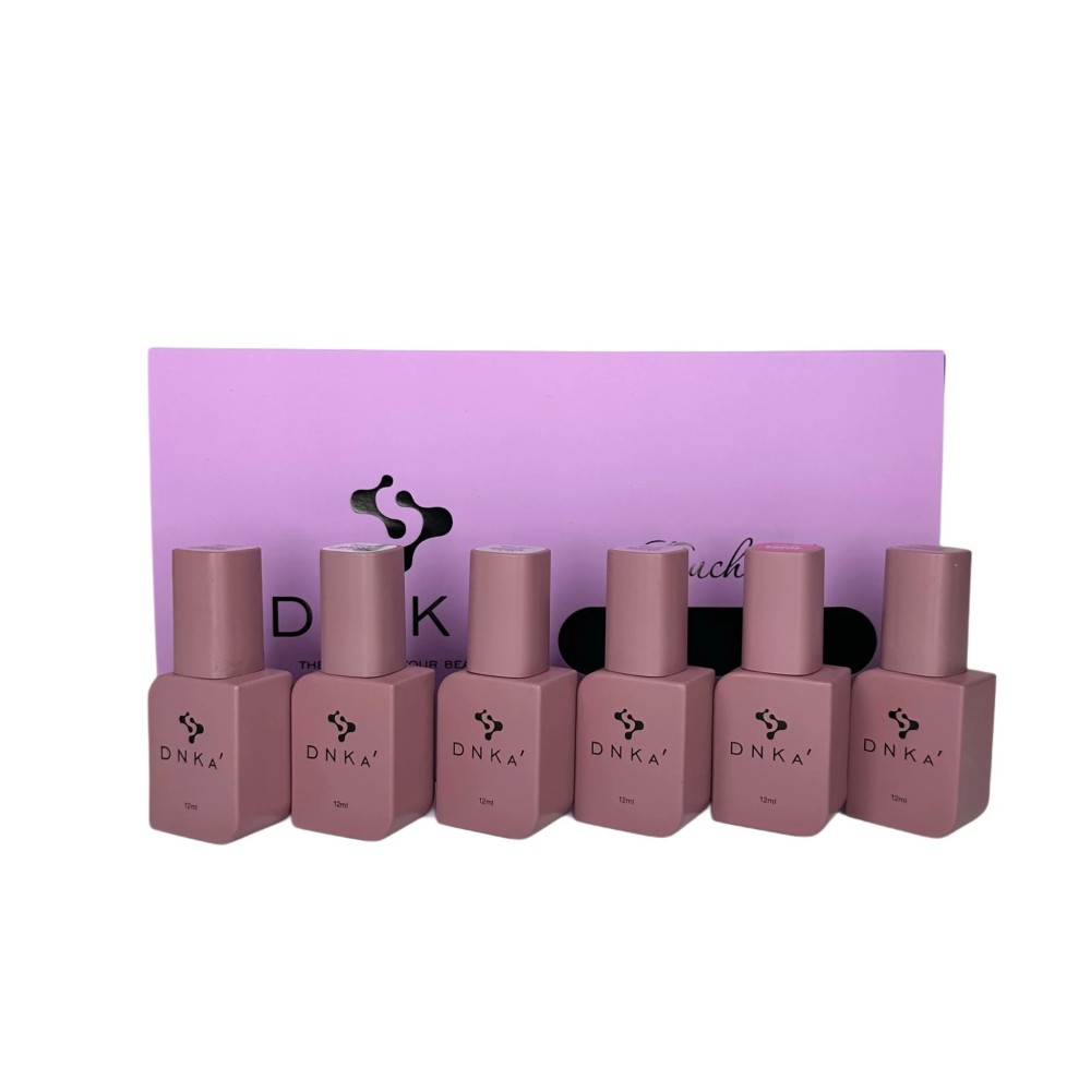 Промо комплект гелове в бутилка Fast Gel DNKa 6 бр.