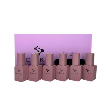 Промо комплект гелове в бутилка Fast Gel DNKa 6 бр.