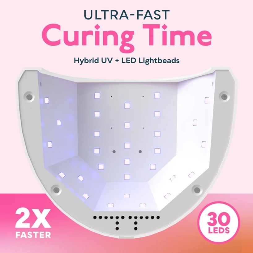 UV LED Лампа SUNUV 48W, бяла