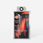 Пинсета за вежди скосена червена Expert 11 Type 4r