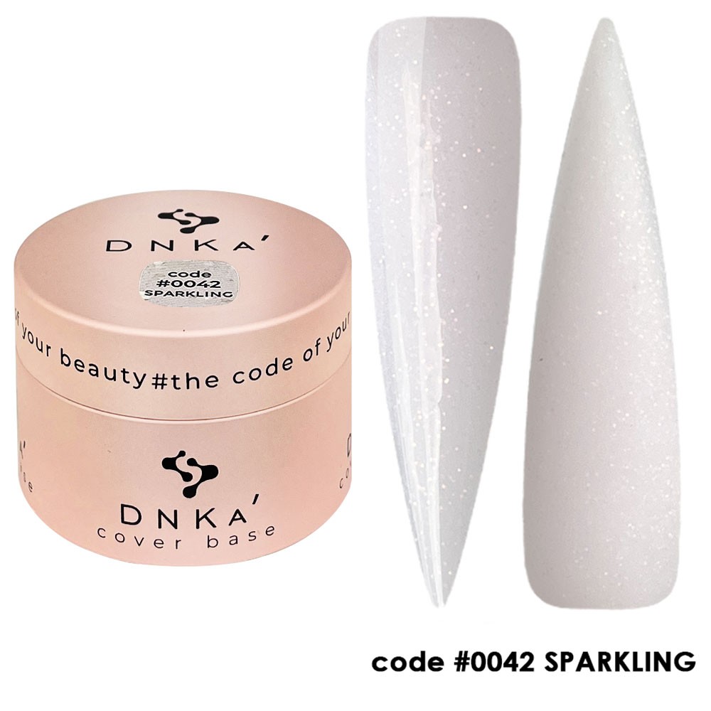 Цветна каучукова основа DNKa 0042 Sparkling 30 мл. Цветна каучукова основа DNKa 0042 Sparkling 30 мл.