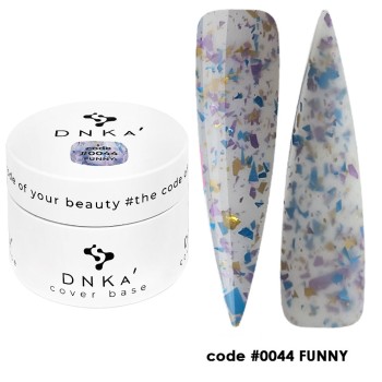 Цветна каучукова основа DNKa 0044 Funny 30 мл.