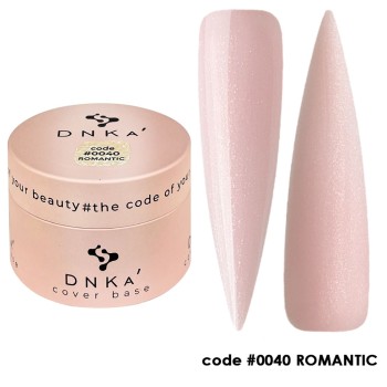 Цветна каучукова основа DNKa 0040 Romantic 30 мл.