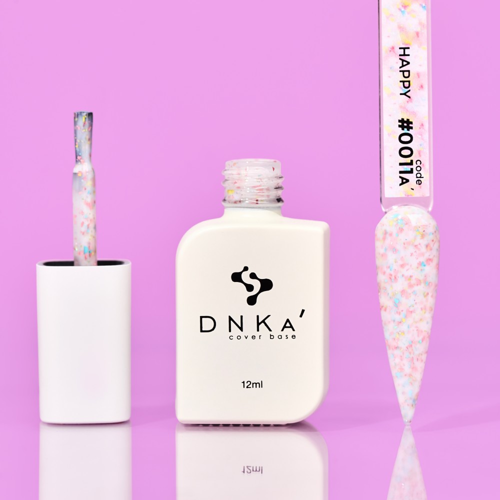 Цветна каучукова основа DNKa 011А Happy 12 мл.