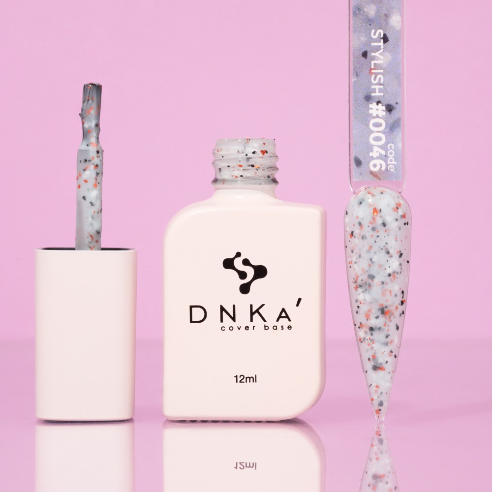 Цветна каучукова основа DNKa 0046 Stylish 12 мл.