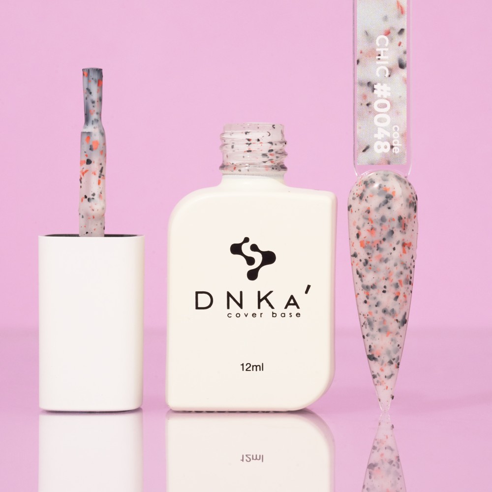 Цветна каучукова основа DNKa 0048 Chic 12 мл.