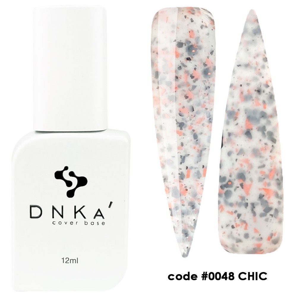 Цветна каучукова основа DNKa 0048 Chic 12 мл.