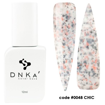Цветна каучукова основа DNKa 0048 Chic 12 мл.