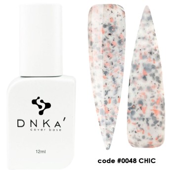 Цветна каучукова основа DNKa 0048 Chic 12 мл.