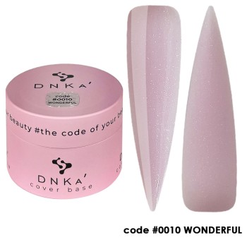Цветна каучукова основа DNKa 0010 Wonderful 30 мл.