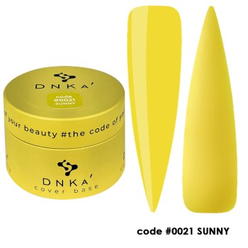 Цветна каучукова основа DNKa 0021 Sunny 30 мл.