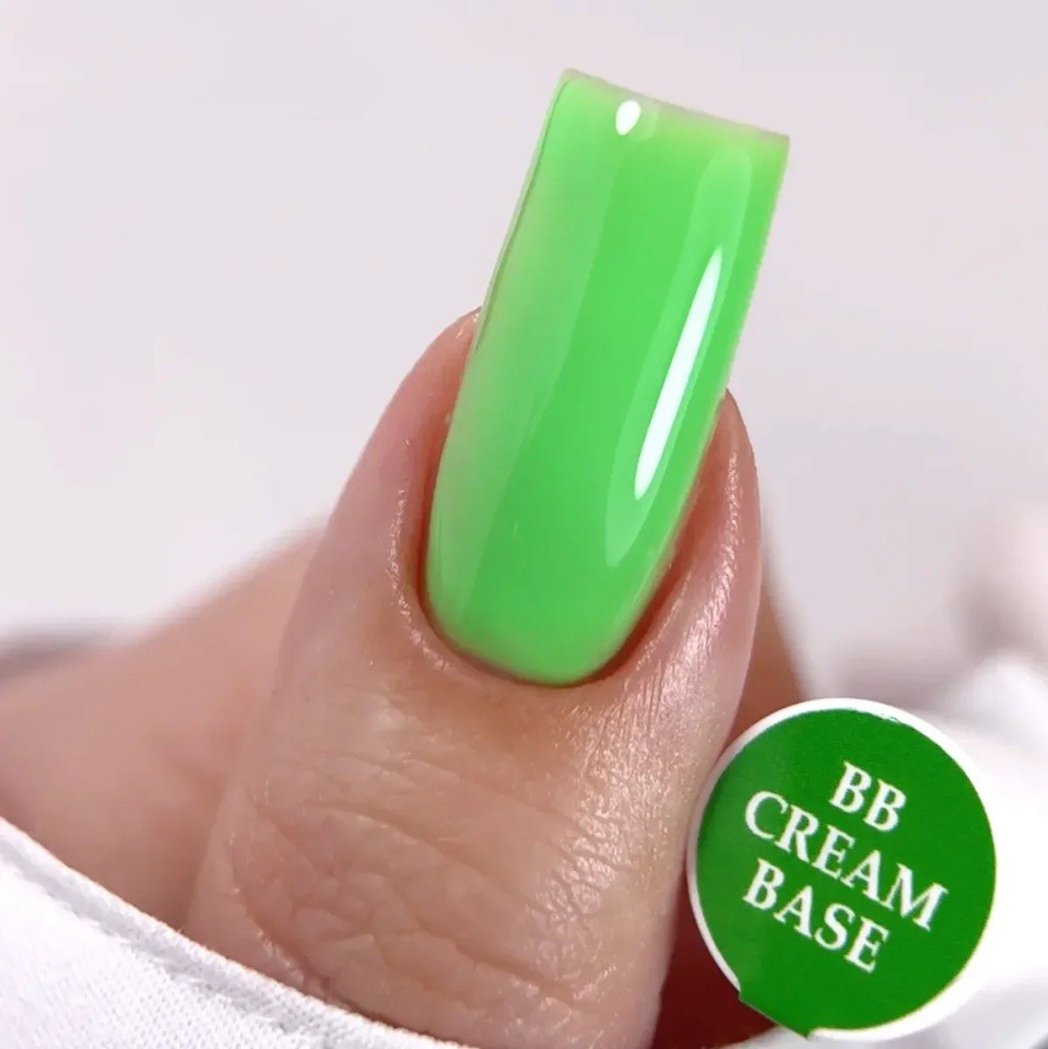 Цветна каучукова основа BB cream NEON Ultra Lime Joia vegan, 8 мл. Цветна каучукова основа BB cream NEON Ultra Lime Joia vegan, 8 мл.