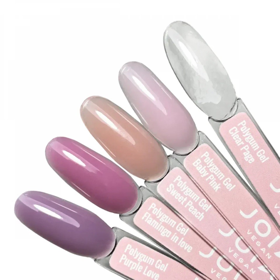 Гел дъвка Polygum Gel Joia Vegan, Sweet Peach 15 мл.