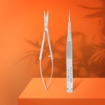 Микроножичка за оформяне на вежди Staleks Expert 90/2